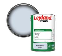 Leyland Trade Vinyl Silk Walls & Ceilings Emulsion Paint Powdered Sugar (Ppg1245-2) - 5L