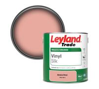 Leyland Trade Vinyl Silk Walls & Ceilings Emulsion Paint Riviera Rose (Ppg1189-4) - 2.5L
