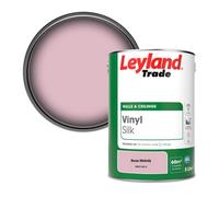 Leyland Trade Vinyl Silk Walls & Ceilings Emulsion Paint Rose Melody (Ppg1183-3) - 5L