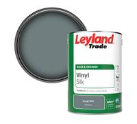 Leyland Trade Vinyl Silk Walls & Ceilings Emulsion Paint Rough Ride (Ppg1036-5) - 5L