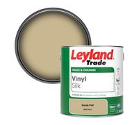 Leyland Trade Vinyl Silk Walls & Ceilings Emulsion Paint Sandy Pail (Ppg1104-4) - 2.5L
