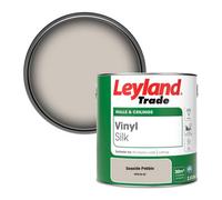 Leyland Trade Vinyl Silk Walls & Ceilings Emulsion Paint Seaside Pebble (Ppg18-02) - 2.5L