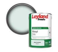 Leyland Trade Vinyl Silk Walls & Ceilings Emulsion Paint Silent Snowbank (Ppg1232-1) - 5L