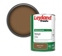 Leyland Trade Vinyl Silk Walls & Ceilings Emulsion Paint Slippery Stone (Ppg1080-7) - 5L