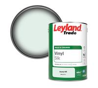 Leyland Trade Vinyl Silk Walls & Ceilings Emulsion Paint Snowy Hill (Ppg1137-2) - 5L