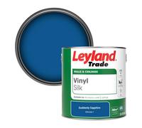 Leyland Trade Vinyl Silk Walls & Ceilings Emulsion Paint Suddenly Sapphire (Ppg1242-7) - 2.5L