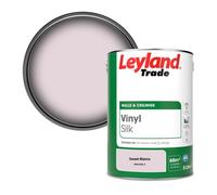 Leyland Trade Vinyl Silk Walls & Ceilings Emulsion Paint Sweet Bianca (Ppg1049-2) - 5L