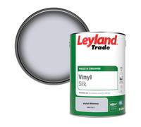 Leyland Trade Vinyl Silk Walls & Ceilings Emulsion Paint Violet Whimsey (Ppg1174-2) - 5L