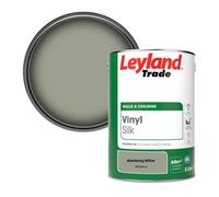 Leyland Trade Vinyl Silk Walls & Ceilings Emulsion Paint Wandering Willow (Ppg1031-3) - 5L
