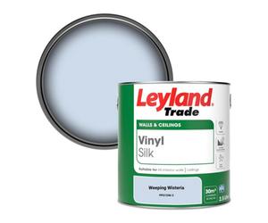 Leyland Trade Vinyl Silk Walls & Ceilings Emulsion Paint Weeping Wisteria (Ppg1246-2) - 2.5L