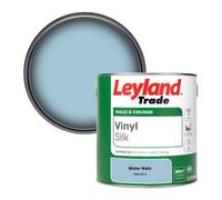 Leyland Trade Vinyl Silk Walls & Ceilings Emulsion Paint Winter Waltz (Ppg1157-3) - 2.5L