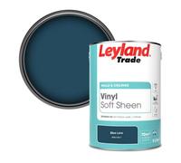 Leyland Trade Vinyl Soft Sheen Walls & Ceilings Emulsion Paint Blue Lava (Ppg1155-7) - 5L