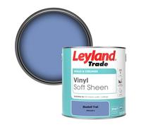 Leyland Trade Vinyl Soft Sheen Walls & Ceilings Emulsion Paint Bluebell Trail (Ppg1245-5) - 2.5L