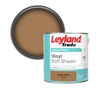 Leyland Trade Vinyl Soft Sheen Walls & Ceilings Emulsion Paint Bronco Brown (Ppg15-03) - 2.5L