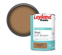 Leyland Trade Vinyl Soft Sheen Walls & Ceilings Emulsion Paint Bronco Brown (Ppg15-03) - 5L