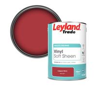 Leyland Trade Vinyl Soft Sheen Walls & Ceilings Emulsion Paint Calypso Berry (Ppg1185-7) - 5L