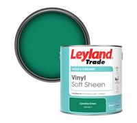 Leyland Trade Vinyl Soft Sheen Walls & Ceilings Emulsion Paint Carolina Green (Ppg1229-7) - 2.5L