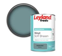 Leyland Trade Vinyl Soft Sheen Walls & Ceilings Emulsion Paint Cathedral Glass (Ppg1148-5) - 5L