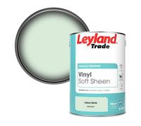 Leyland Trade Vinyl Soft Sheen Walls & Ceilings Emulsion Paint Citrus Spray (Ppg1225-2) - 5L