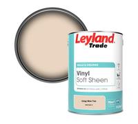Leyland Trade Vinyl Soft Sheen Walls & Ceilings Emulsion Paint Crisp Won Ton (Ppg1202-3) - 5L