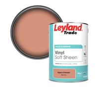 Leyland Trade Vinyl Soft Sheen Walls & Ceilings Emulsion Paint Flame Of Passion (Ppg1192-5) - 5L