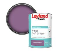 Leyland Trade Vinyl Soft Sheen Walls & Ceilings Emulsion Paint Flowering Raspberry (Ppg1180-6) - 5L