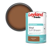 Leyland Trade Vinyl Soft Sheen Walls & Ceilings Emulsion Paint Foxfire Brown (Ppg1069-6) - 5L