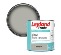 Leyland Trade Vinyl Soft Sheen Walls & Ceilings Emulsion Paint Ghost Writer (Ppg1007-3) - 2.5L