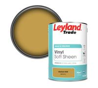 Leyland Trade Vinyl Soft Sheen Walls & Ceilings Emulsion Paint Glorious Gold (Ppg1107-6) - 5L