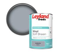Leyland Trade Vinyl Soft Sheen Walls & Ceilings Emulsion Paint Gosling Gray (Ppg0993-3) - 5L