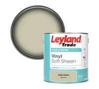 Leyland Trade Vinyl Soft Sheen Walls & Ceilings Emulsion Paint Green Caress (Ppg1113-2) - 2.5L