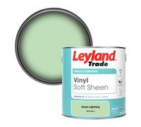 Leyland Trade Vinyl Soft Sheen Walls & Ceilings Emulsion Paint Green Lightning (Ppg1225-4) - 2.5L