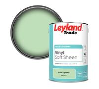 Leyland Trade Vinyl Soft Sheen Walls & Ceilings Emulsion Paint Green Lightning (Ppg1225-4) - 5L