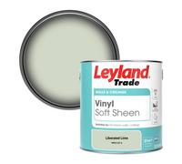 Leyland Trade Vinyl Soft Sheen Walls & Ceilings Emulsion Paint Liberated Lime (Ppg1127-2) - 2.5L
