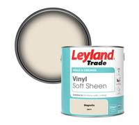 Leyland Trade Vinyl Soft Sheen Walls & Ceilings Emulsion Paint Magnolia (08B15) - 2.5L