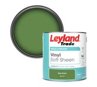 Leyland Trade Vinyl Soft Sheen Walls & Ceilings Emulsion Paint May Green (Ral 6017) - 2.5L