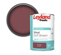 Leyland Trade Vinyl Soft Sheen Walls & Ceilings Emulsion Paint Mesa Red (Ppg1052-6) - 5L