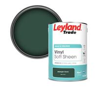 Leyland Trade Vinyl Soft Sheen Walls & Ceilings Emulsion Paint Midnight Clover (Ppg1138-7) - 5L