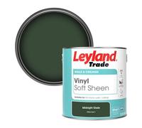 Leyland Trade Vinyl Soft Sheen Walls & Ceilings Emulsion Paint Midnight Glade (Ppg1134-7) - 2.5L