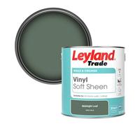 Leyland Trade Vinyl Soft Sheen Walls & Ceilings Emulsion Paint Midnight Leaf (Ppg1134-6) - 2.5L