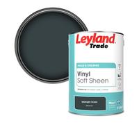 Leyland Trade Vinyl Soft Sheen Walls & Ceilings Emulsion Paint Midnight Ocean (Ppg1012-7) - 5L
