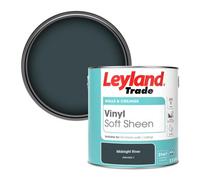 Leyland Trade Vinyl Soft Sheen Walls & Ceilings Emulsion Paint Midnight River (Ppg1035-7) - 2.5L