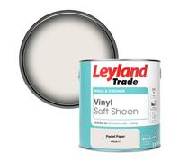 Leyland Trade Vinyl Soft Sheen Walls & Ceilings Emulsion Paint Pastel Paper (Ppg18-11) - 2.5L
