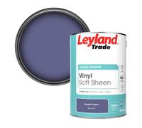 Leyland Trade Vinyl Soft Sheen Walls & Ceilings Emulsion Paint Purple Grapes (Ppg1175-6) - 5L