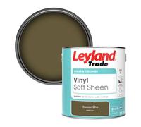 Leyland Trade Vinyl Soft Sheen Walls & Ceilings Emulsion Paint Russian Olive (Ppg1112-7) - 2.5L