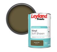 Leyland Trade Vinyl Soft Sheen Walls & Ceilings Emulsion Paint Russian Olive (Ppg1112-7) - 5L