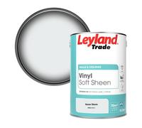 Leyland Trade Vinyl Soft Sheen Walls & Ceilings Emulsion Paint Snow Storm (Ppg1172-1) - 5L