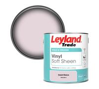 Leyland Trade Vinyl Soft Sheen Walls & Ceilings Emulsion Paint Sweet Bianca (Ppg1049-2) - 2.5L