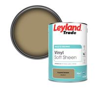 Leyland Trade Vinyl Soft Sheen Walls & Ceilings Emulsion Paint Toasted Sesame (Ppg1099-5) - 5L