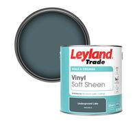 Leyland Trade Vinyl Soft Sheen Walls & Ceilings Emulsion Paint Underground Lake (Ppg1035-6) - 2.5L